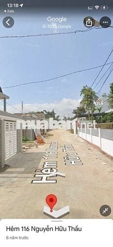 CẦN BÁN LÔ ĐẤT HẺM NGUYỄN HỮU THẤU – GẦN TRƯỜNG HOÀNG VIỆT