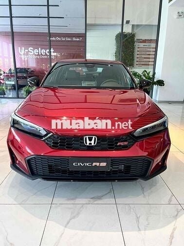 CIVIC RS 2024 Xe Mới - Giảm 100TR + PHỤ KIỆN