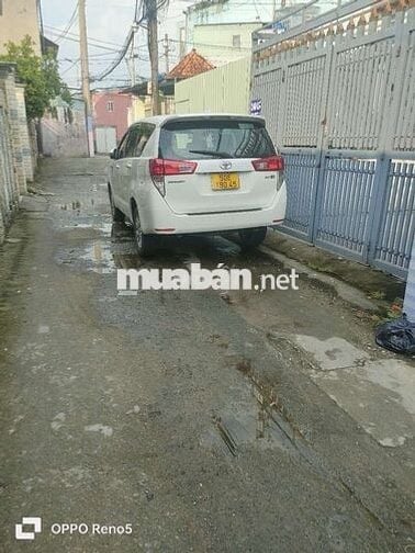 BÁN NHÀ QUẬN 12 ĐƯỜNG LÊ VĂN KHƯƠNG PHƯỜNG HIỆP THÀNH DT 5,8X21