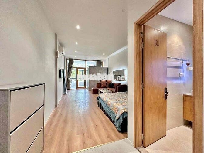 CĂN HỘ 1PN TÁCH BẾP CỬA SỔ LỚN FULL NỘI THẤT Ở CHU VĂN AN GẦN Q1