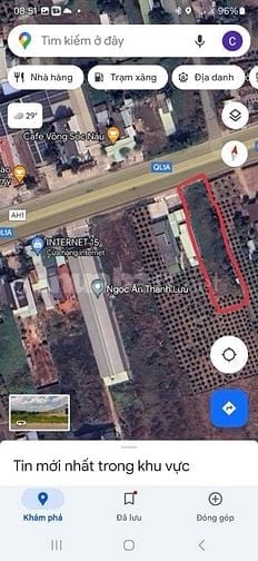 Bán đất trống mặt tiền quốc Lộ 1A khu vực Hàm Cường, HTN, Bình Thuận