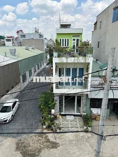 Nhà bán Tây lân 4x18m 3 lầu đúc 2 mặt tiền Hẻm 8m thông giá 5ty150