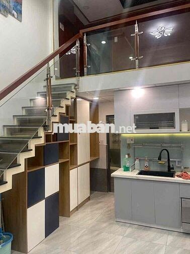 cho thuê nhà mới full nội thất bờ bao tân thắng