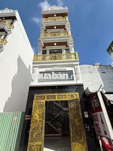 Giá chỉ:8 tỷ. Nhà mới ở ngay Gò Xoài, Lê Văn Quới. 5 tầng. 72m2. 5Pn