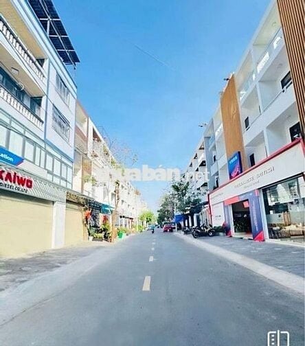 MẶT TIỀN ĐƯỜNG SỐ KHU TÊN LỬA 4 TẦNG 4M20M Sát AEON MALL Hơn 10 TỶ