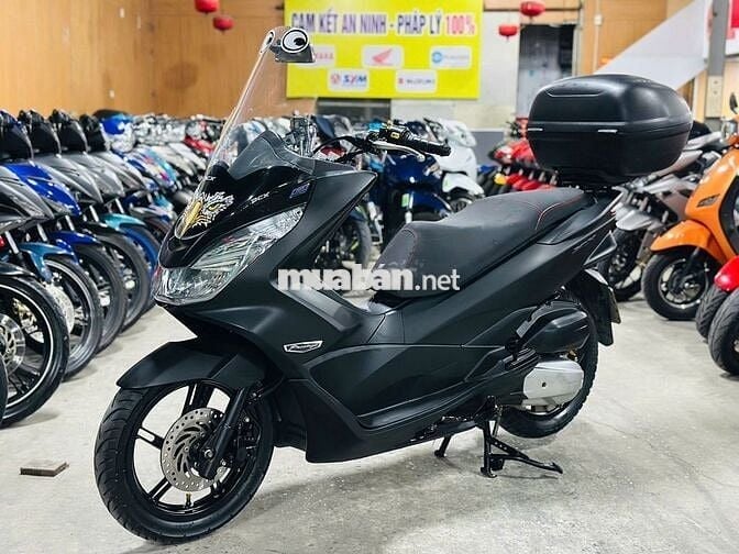 XE MÁYTHANHTÙNG_PCX 125 ĐEN NHÁM KHOÁ SMK ĐỘ THÙNG