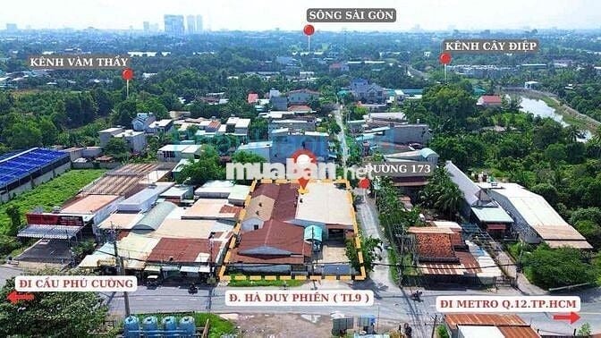 1185m2 xưởng mặt tiền Hà Duy Phiên bán 26 tỷ