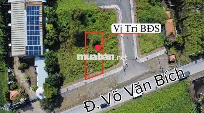 mặt tiền Võ Văn Bích - Bình Mỹ ( 5x20=100m2 full thổ )