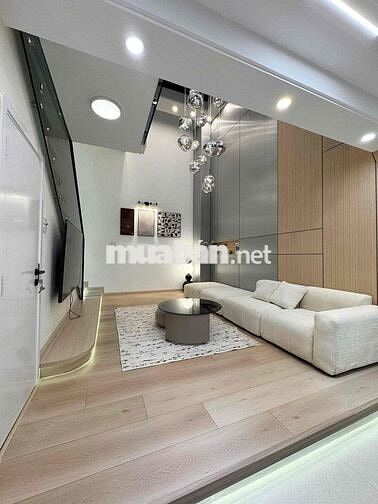 Cho thuê nhà mới FULL NỘI THẤT tại khu đồng bộ cao cấp, hẻm xe hơi