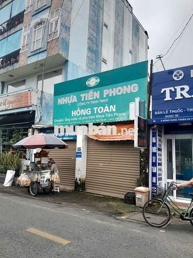 Cần bán nhà cấp 4 mặt tiền đường P ĐHTQ12 DT 6,4 x25kinh doanh sầm uầt