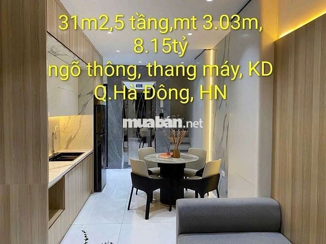 chính chủ cần bán phân khúc nhà phố hà đông hà nội