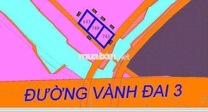 Bán Xưởng gần vành đai 3 1697m2 xưởng góc bán 30 tỷ