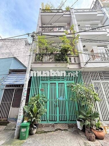 NHÀ 4 TẦNG - HẺM 6M OTO- KO LỘ GIỚI - GÍA TỐT LẮM A/C ƠI