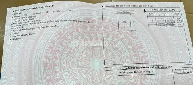 Bán đất thổ cư tặng nhà Tân cổ điển