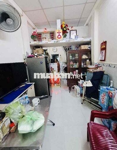 Bán nhà Bình Tiên Quận 6, DTSD 30m2- Dt 15m2- 2 tầng- 1ty 75 sổ riêng