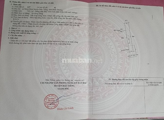 Lô đất mặt tiền 10x70m, mặt tiền DT749B