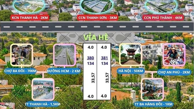 🔥 SIÊU PHẨM 134m² MẶT QUỐC LỘ 21 – TRUNG TÂM BA HÀNG ĐỒI – GIÁ F0 CHỈ