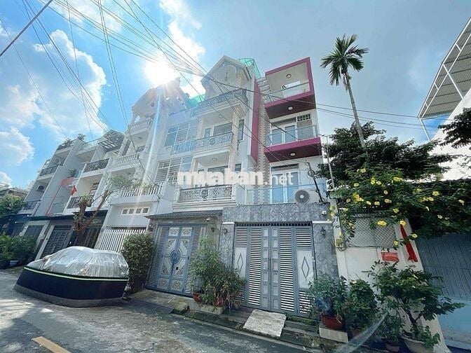 Cho thuê nhà 4x16M Full Nthat MTNB Tân Thành, 1 trệt 3 lẩu ST 4PN 5WC