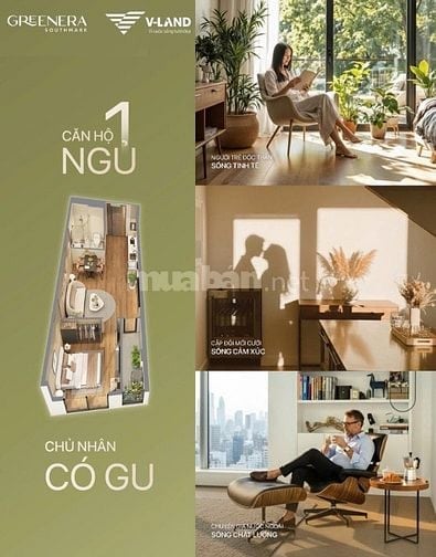 CĂN HỘ 1 NGỦ - CHỦ NHÂN CÓ GUU