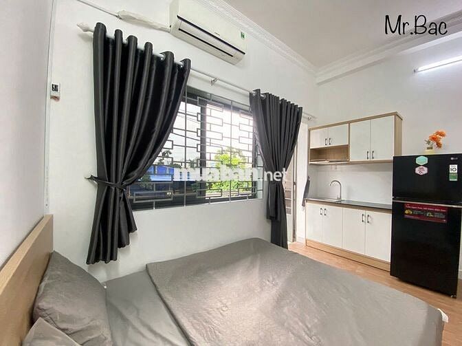 PHÒNG  FULL NỘI THẤT BAN CÔNG LỞN Ở BÌNH THẠNH GẦN CHỢ BÀ CHIỂU