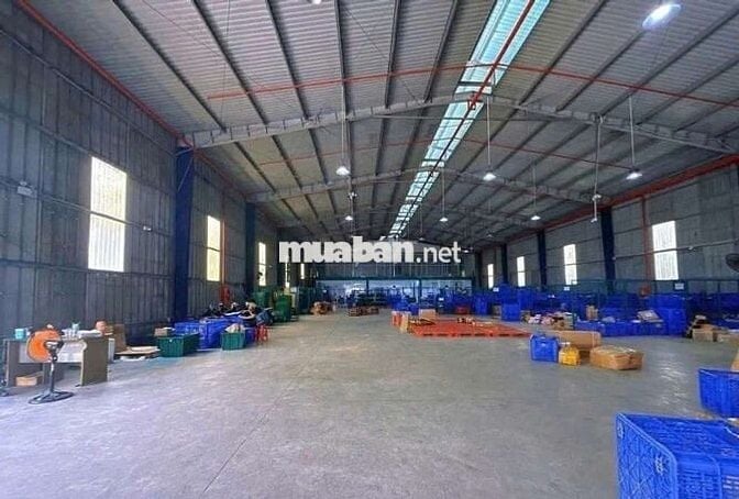 Xưởng cho thuê làm ó keo  ngoài KCN ĐỨC Hòa Long An