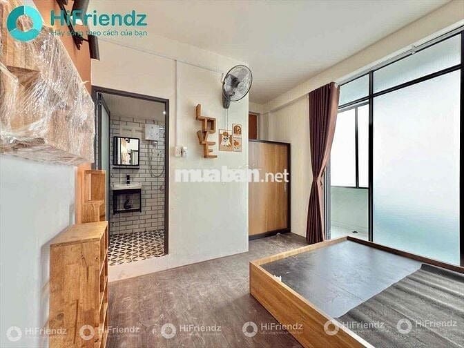 SIÊU PHẨM 1 PN TÁCH BẾP FULL NỘI THẤT CÓ BANCOL GẦN GO! TRƯỜNG CHINH