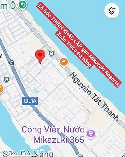 Đất 2 Mặt Tiền Đường Trịnh Khắc Lập Gần Mikazuki Cách Biển 200m