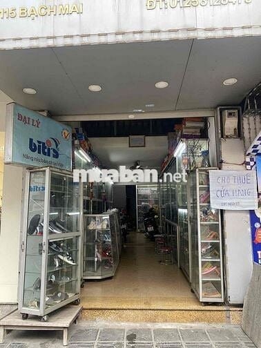 cho thuê mặt bằng phố Bạch Mai