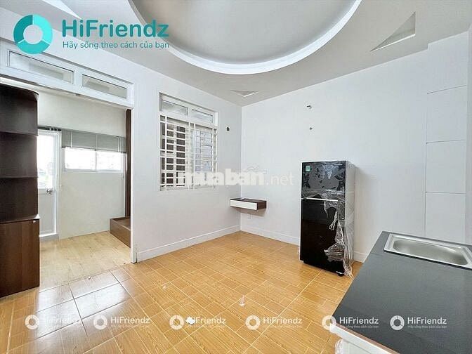 STUDIO 1PN + 1 PHÒNG BẾP RỘNG THOÁNG, CÓ BAN CÔNG, ĐẦY ĐỦ NỘI THẤT