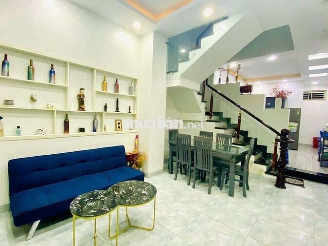 NHÀ 1 TRỆT 2LẦU+ST TRƯỚC SAU, 4X18M 4PN 6WC NGAY GIGAMALL LÀM VP, CHDV