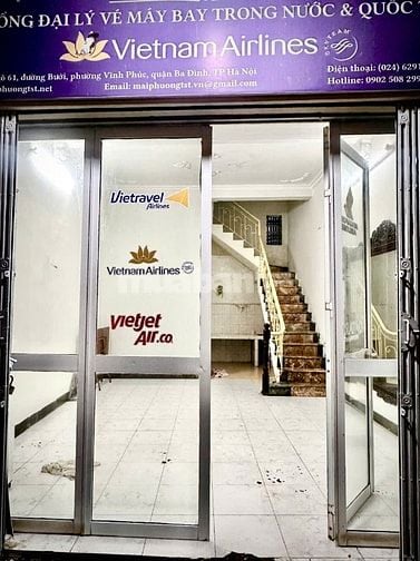 Cho thuê nhà nguyên căn 3 tầng riêng biệt ngõ 61 Đường Bưởi