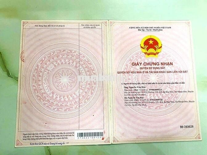 BÁN ĐẤT ngang 25 mét MẶT TIỀN ĐƯỜNG NHỰA 792 AN PHÚ, CỦ CHI, TPHCM