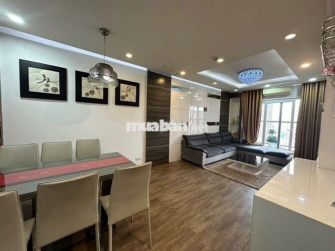 Hot - Golden Palace, Mễ Trì 120m2 3N 2VS full nội thất đẹp giá 19tr/th