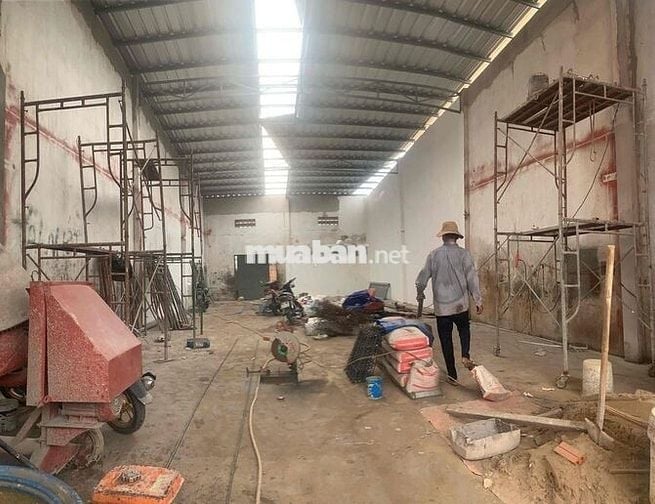 Nhà xưởng mặt tiền cho thuê hợp đồng lâu dài