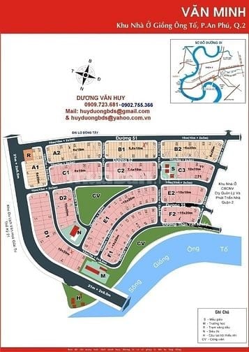 Bán biệt thự KDC Văn Minh Quận 2