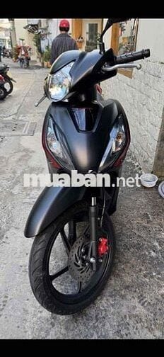 honđa xe vision bánh lớn màu đen nhám đời 2024