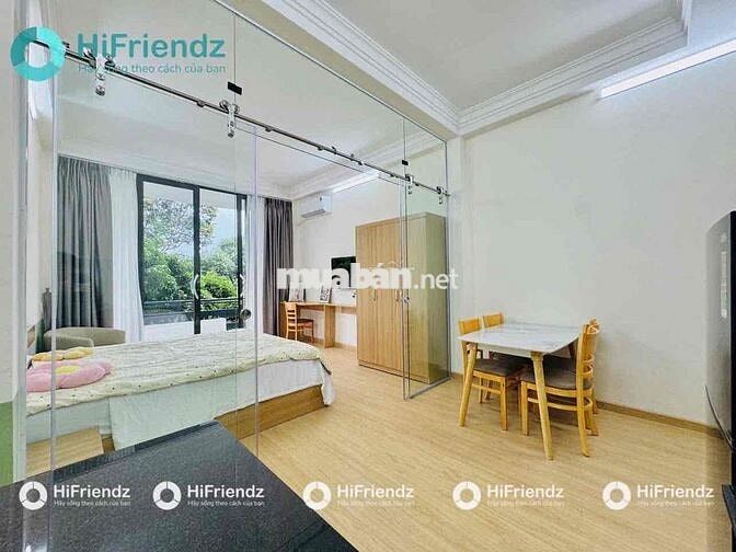 ☘️ Khai trương dự án mới - Mặt tiền đường - 1PN bancol Full NT - 38m2