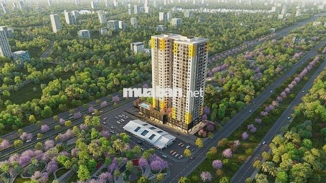 Bcons Asahi,2PN2WC,60m2, 2 mặt tiền đường QL 1K,đường ống nước Hóa An