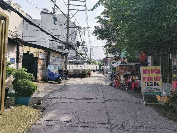 Nhà Trung Tâm Bình Tân , Mã Lò , Hẻm 6m xe hơi vivu , kinh doanh