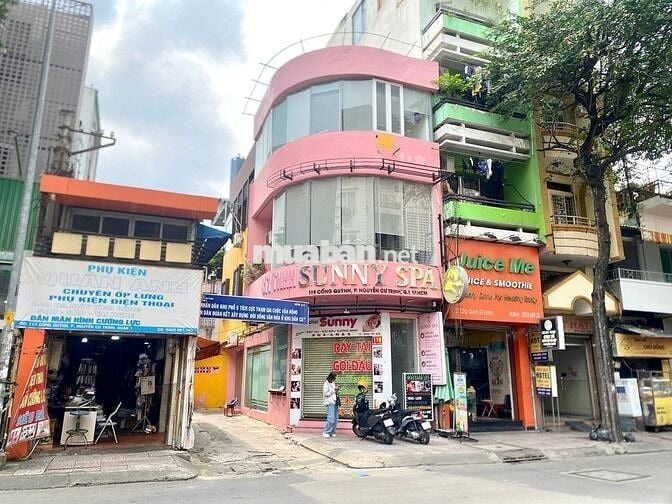 GÓC 2MT CốnG Quỳnh,Q1 ngay trường đại học SKĐA; 3 tầng giá 55tr