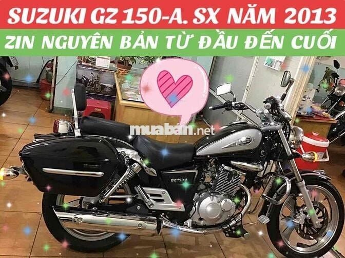 SUZUKI GZ 150.SX 2013. ODO 9k.SIÊU ĐẸP. ZIN TỪ A-Z