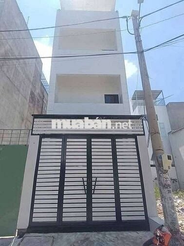 NHÀ MỚI XÂY 1TRỆT 2LẦU+ST 4X16M 4PN 3WC GẦN CHÙA VẠN ĐỨC, BV THỦ ĐỨC