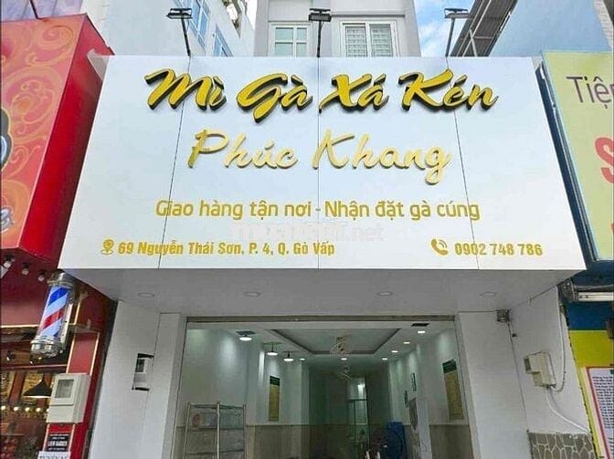 cho thuê nhà mặt tiền đường Nguyễn Thái Sơn