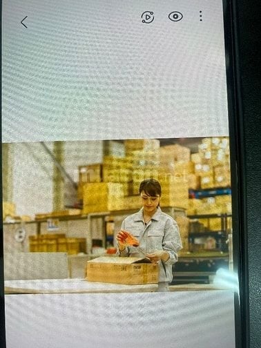 TUYỂN GẤP 3 LĐPT (PHỤ KHO-ĐÓNG GÓI) QUẬN BÌNH CHÁNH