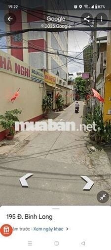 Cho thuê nhà bình long  hẻm xe tải