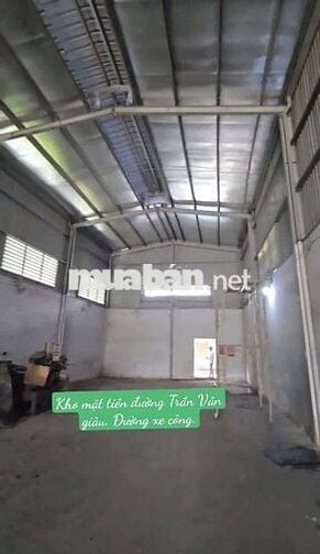 KHO  500m MẶt Tiền Đường  Trần Văn Giàu  huyện Bình Chánh