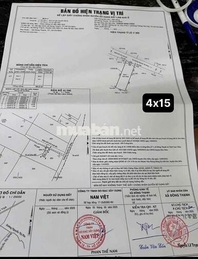 ĐẤT NGUYỄN THỊ SÁNG,DT:60m2 THỔ CƯ, ĐƯỜNG OTO, CHỈ 2.85 TỶ