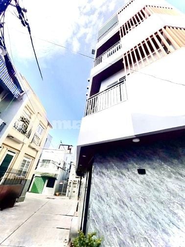 Căn góc 4 tầng, thang máy, Trần Văn Khánh, Q7, 🚗 thông, nhỉnh 8 tỷ 