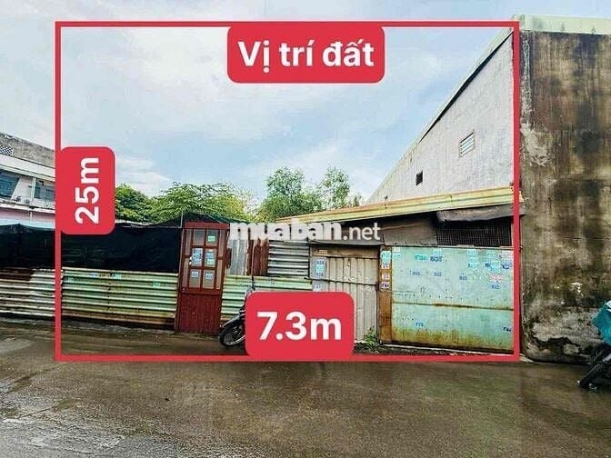 ĐẤT XÂY BIỆT THỰ, CHDV NGANG 7.3m x 25m, 182.5m2| Giá ***