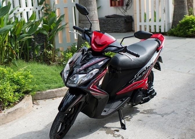 YAMAHA LUVIAS FI MÀU ĐỎ PHỐI ĐEN